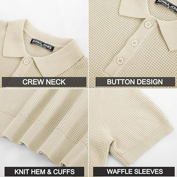 Comfy Knit Polo Shirt