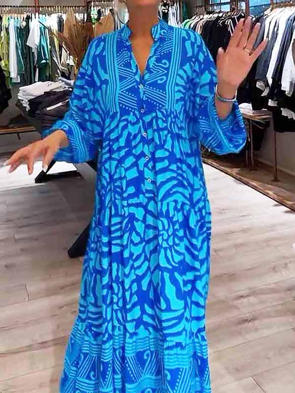 Summer Breeze V-Neck Dress