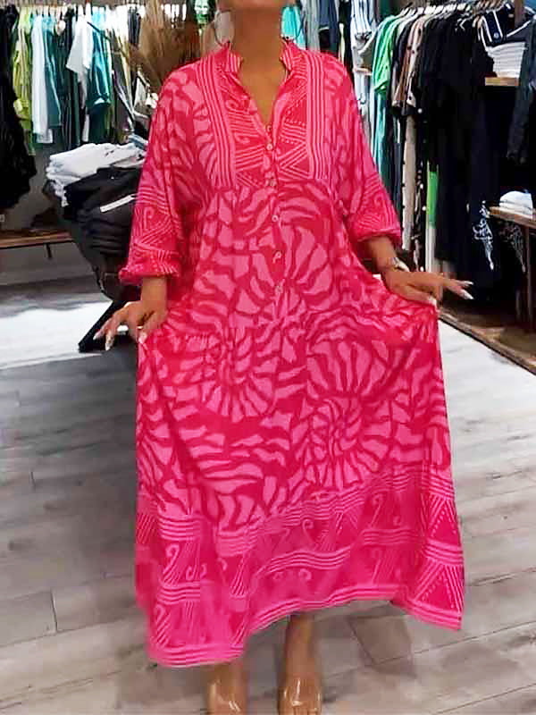 Summer Breeze V-Neck Dress